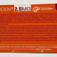 Pimoden 2.5 Mg 10 Comprimidos